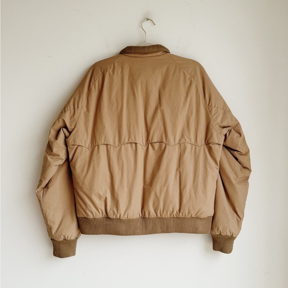 VINTAGE | Men's Khaki Down Insulated Bomber Jacket | M - Picture 2 of 6